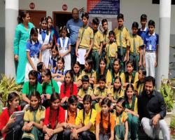 Unicef, Hudanhad and Mamta Project Member Visit Lebad Public School